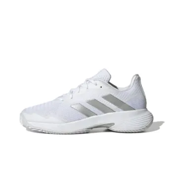 Adidas CourtJam Control Anti Slip Wear Resistant Low Top Tennis Shoes Women's White