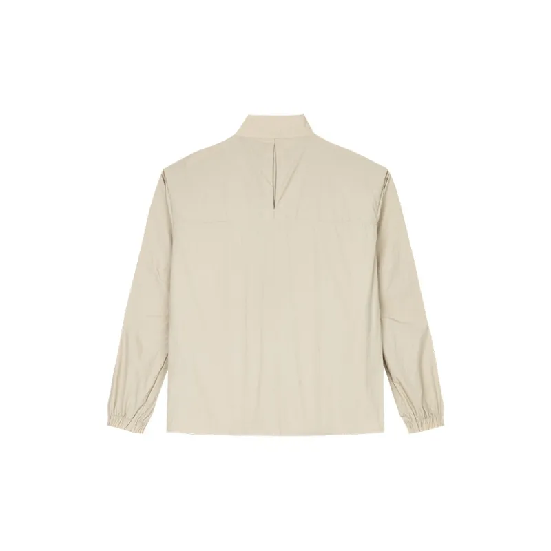 CHAOJIANTA Baseball Jacket Men's Latte Khaki-1