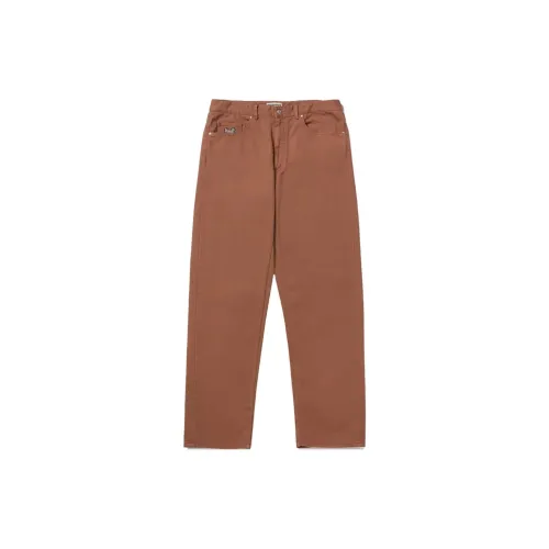 HUF Jeans Unisex Washable Brown