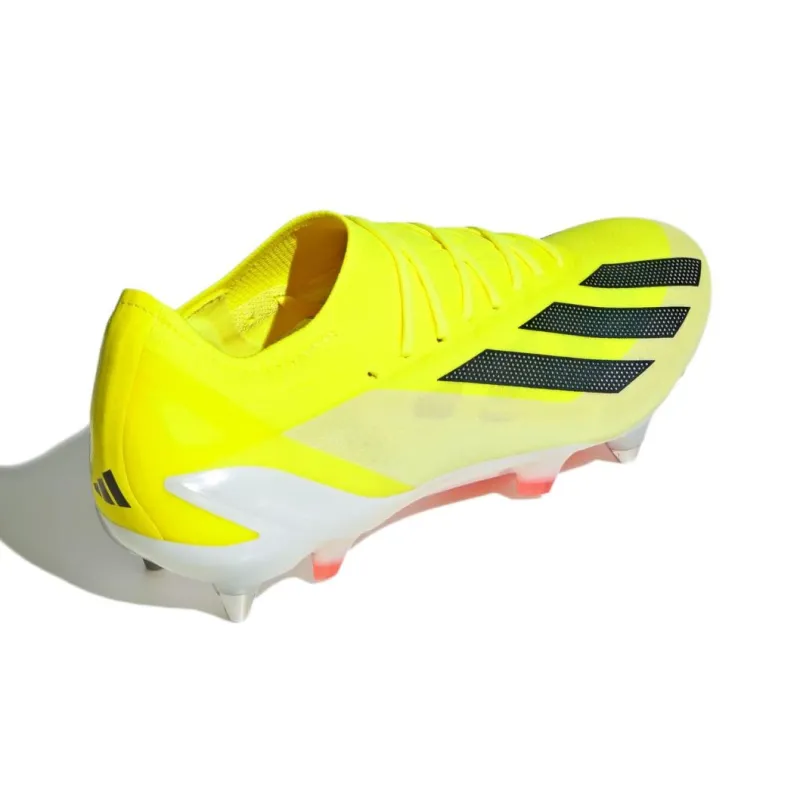 Adidas X CRAZYFAST Anti Slip Wear Resistant Soccer Shoes Men's Yellow-3
