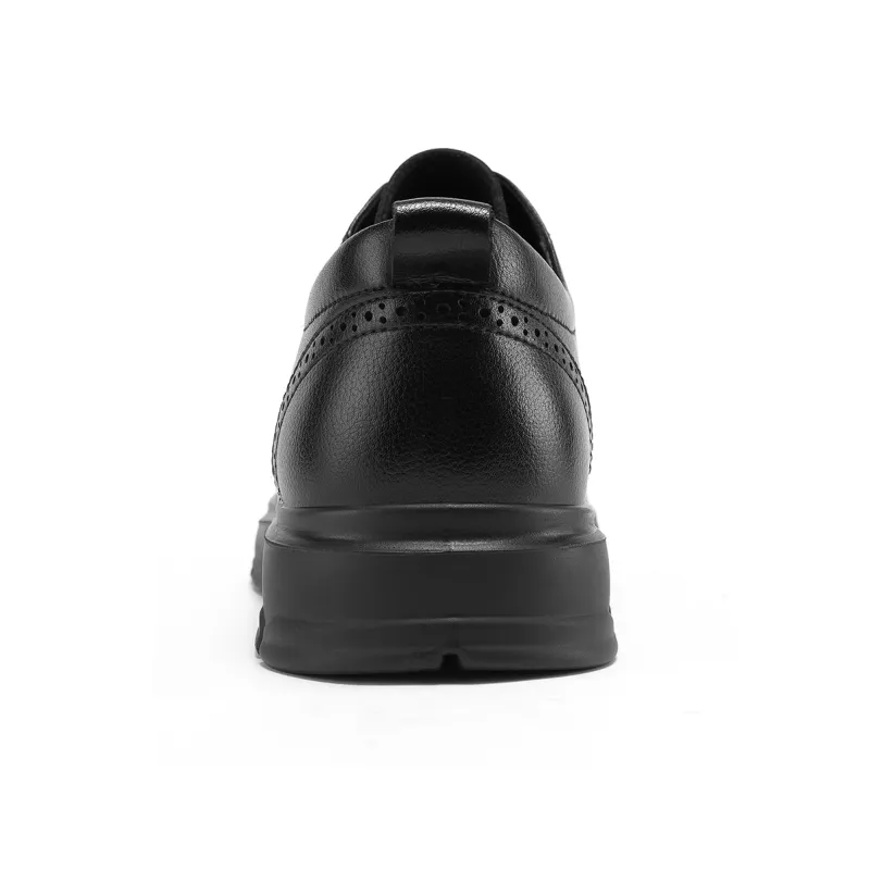 Jeep Breathable Low Top Casual Shoes Men's Black-4
