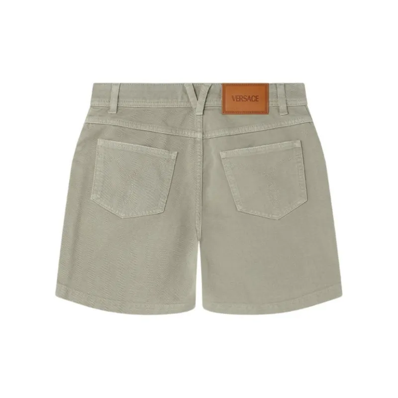 VERSACE Cargo Denim Shorts-1