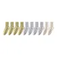 Green 4-Light Gray 4-Milk White 2[10 Pack]