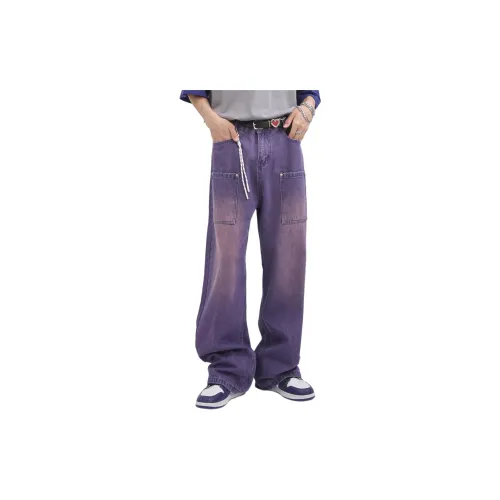 Voguo Relay Jeans Unisex Purple