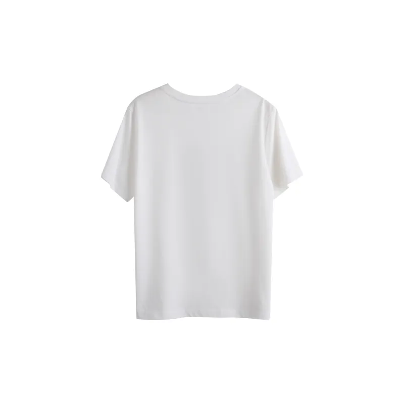 Olrain T Shirts Women's Ecru-1