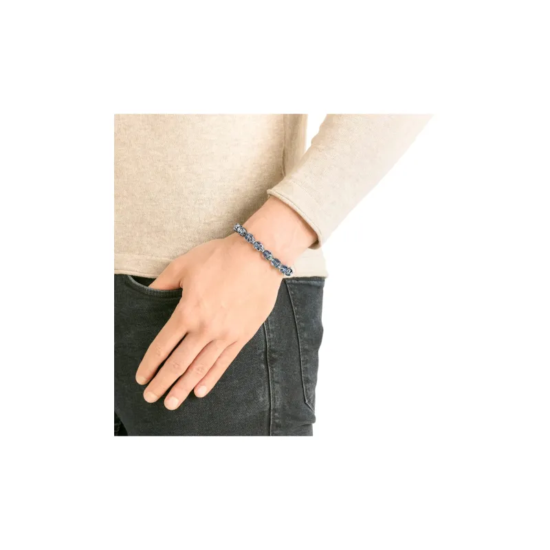 Swarovski Synthetic Crystal Bracelets Men's-2