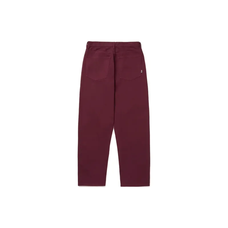 HUF SS24 FW24 Jeans Unisex Wine-Colored-1