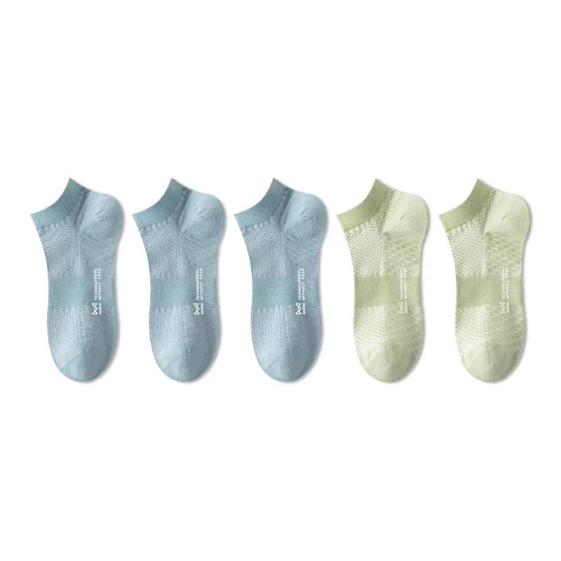 MIIOW Cool One Summer Series Ankle Socks Men's 5 Pack-9