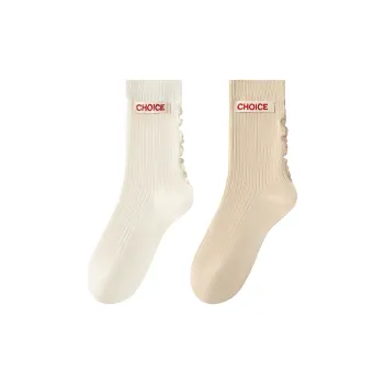 XXLLG Mid Calf Socks Women's 2 Pack