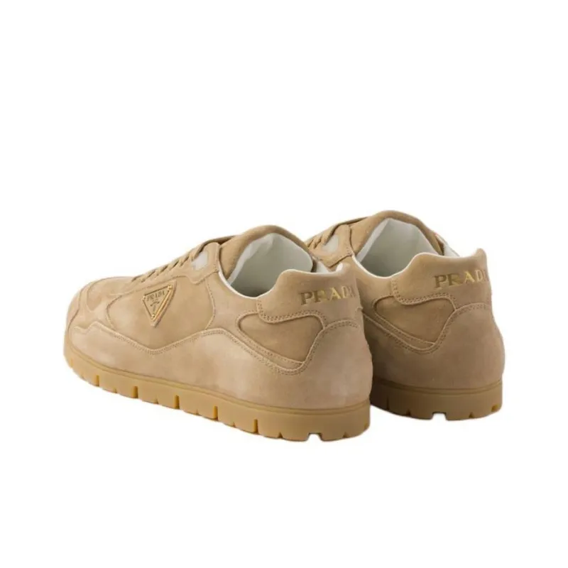 PRADA Trail Low Top Casual Shoes Men's Beige-4