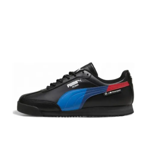 PUMA BMW MMS Roma Via Casual Shoes Men Low-Top Black/Blue