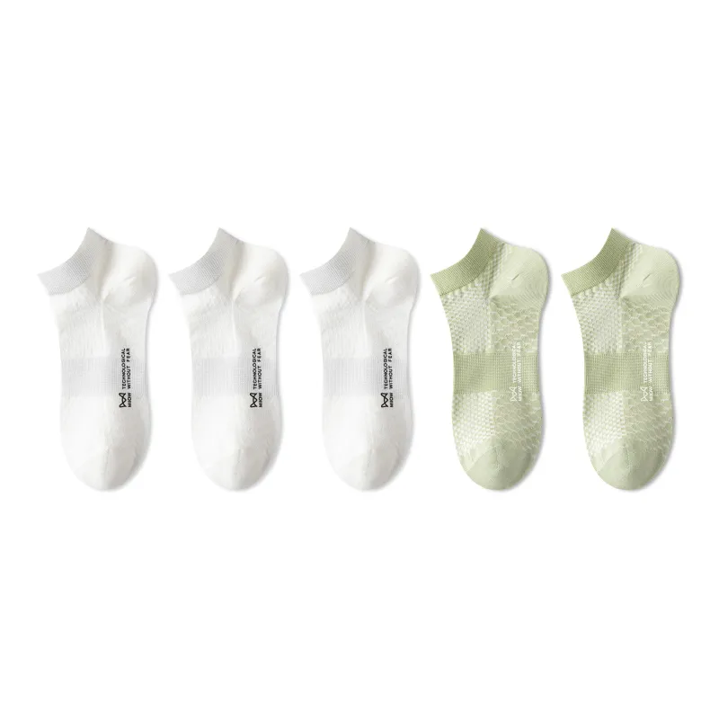 MIIOW Cool One Summer Series Ankle Socks Men's 5 Pack-13