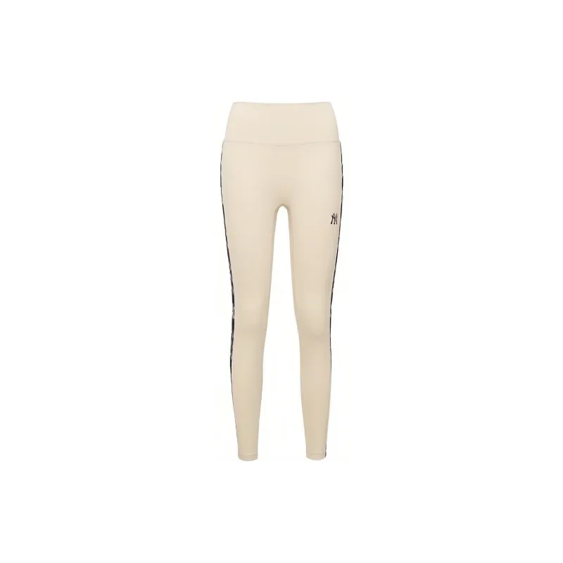 MLB New York Yankees Sports Pants Unisex Beige-2