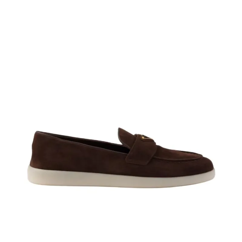PRADA Loafers Women's Dark Brown-1