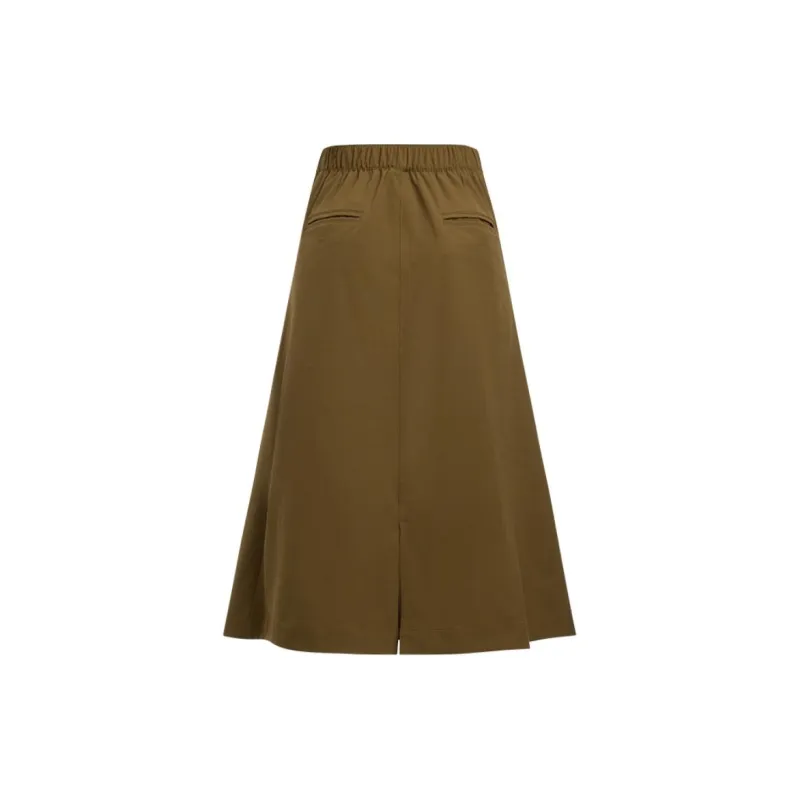 Under Armour Casual Long Skirts Women's Suburban Coyote Brown-1
