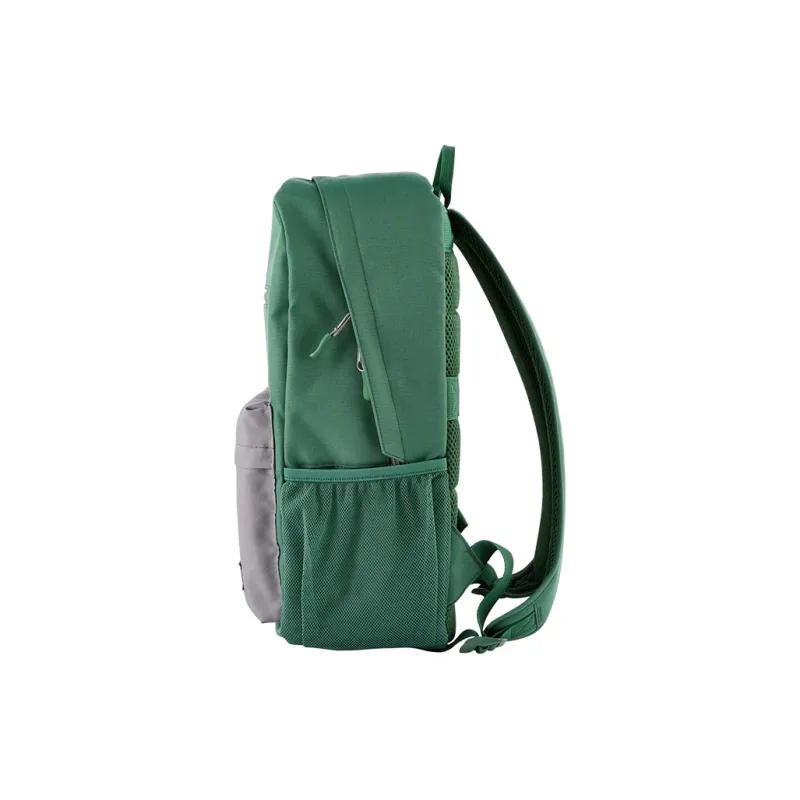 HP HUIPU Recycled Plastic Backpack Unisex Gray & Green-4