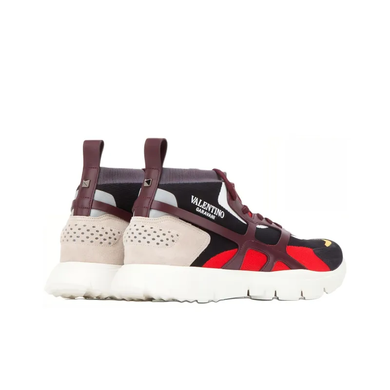 Valentino Casual Shoes Men's Red-4