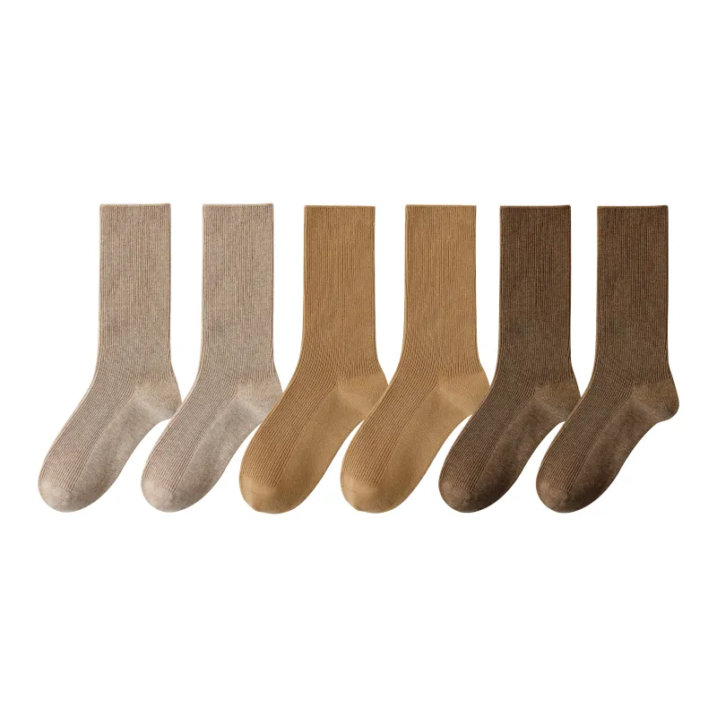 Caramella Mid Calf Socks Women's 6 Pack-31