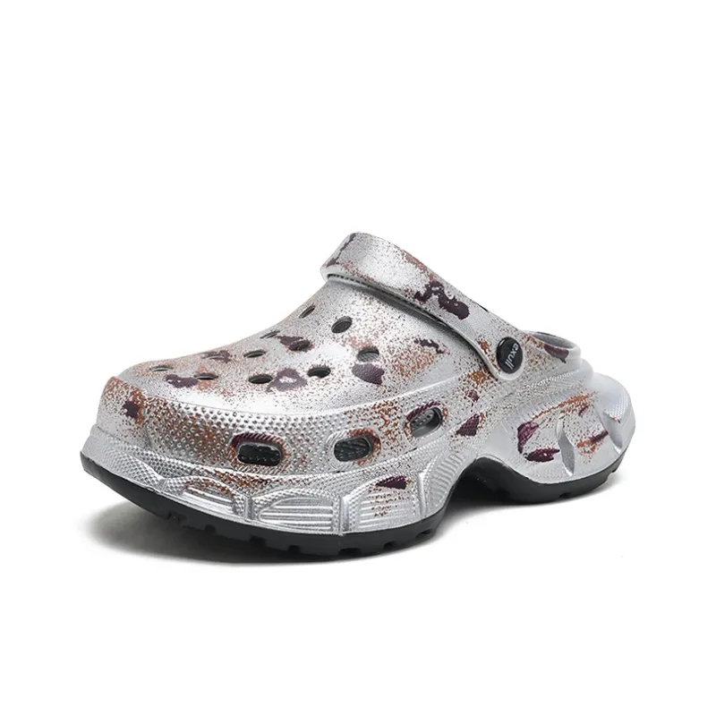 EXULL Q Clogs Women's Rusty Silver-1