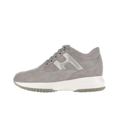 HOGAN Interactive Round Toe Lace-Up Sneakers Women's