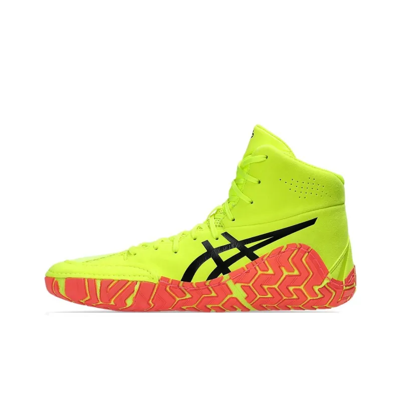 Asics Aggressor 5 Paris Safety Yellow Black-1