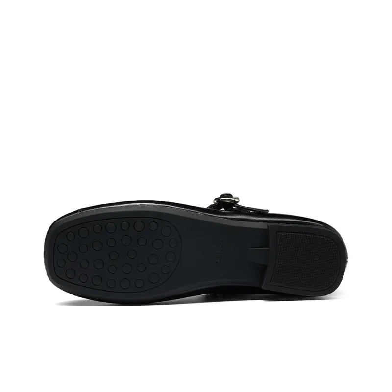HLA Square And Round Toe Fashion Simple Slip on Women's Casual Shoes Women's-4