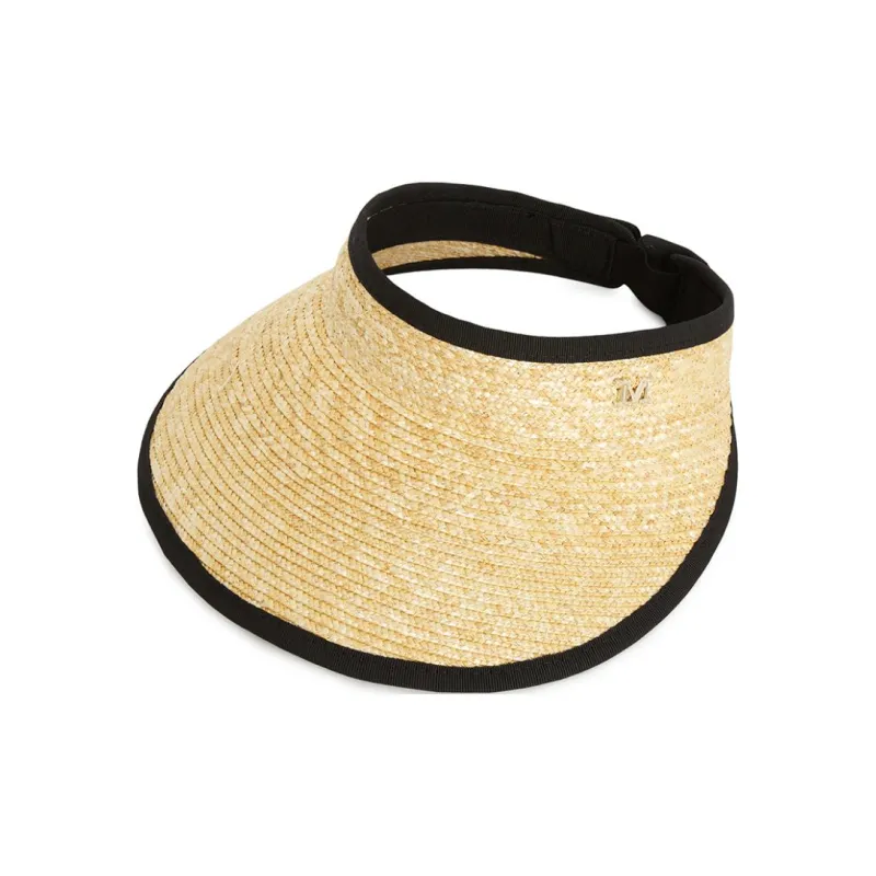 MaxMara Polyester Sun Protection Hats Women's Yellow-0