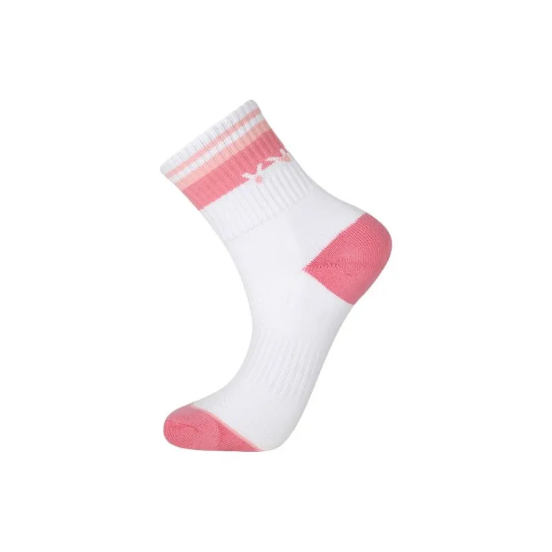 VICTOR Mid Calf Socks Unisex 1 Pack Prism Pink-0