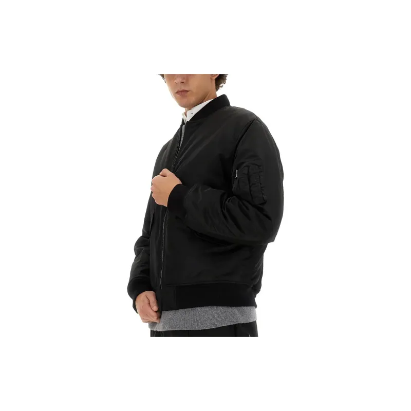 THEORY Zip Up Bomber Jacket-2