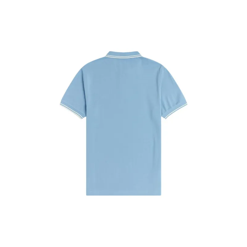 FRED PERRY Polo Shirt Men's Sky Blue-1