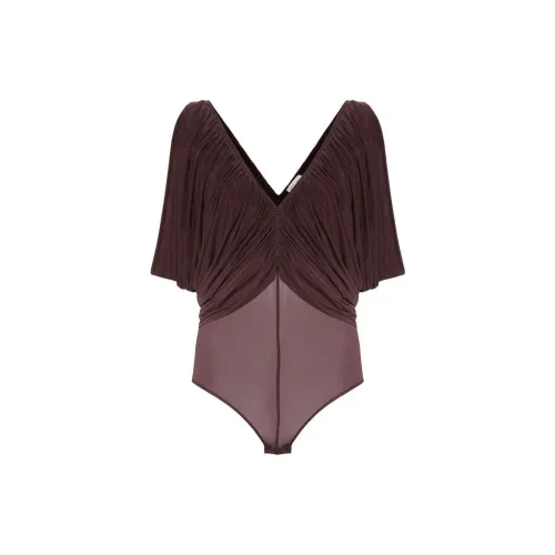 Magda Butrym Bodysuits Women's Reddish Brown