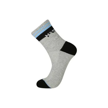 VICTOR Mid Calf Socks Unisex 1 Pack Heather Gray