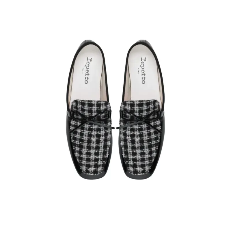 Repetto Gilles Loafers 2cm Women's Black-3