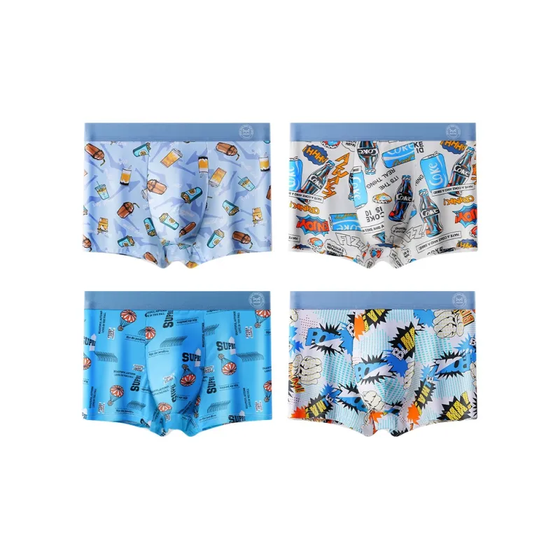 MIIOW Boxer Shorts Men's 4 Pack-0