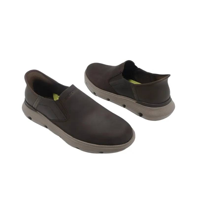 Skechers Relaxed Fit Dress Shoes Men's Brown-3