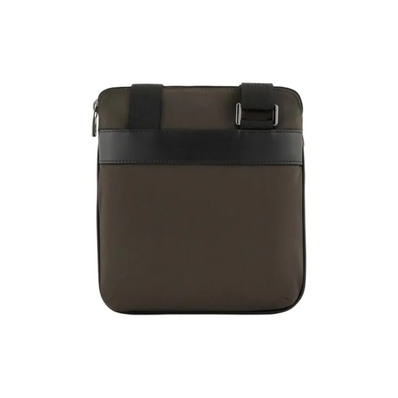 EMPORIO ARMANI Polyamide With Polyurethane Shoulder Bag Crossbody Bag Men's Army Green-2