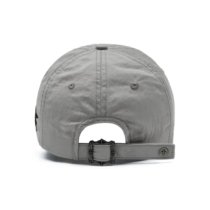 SMFK 100% Polyamide Baseball Caps Unisex Dusty Gray-2