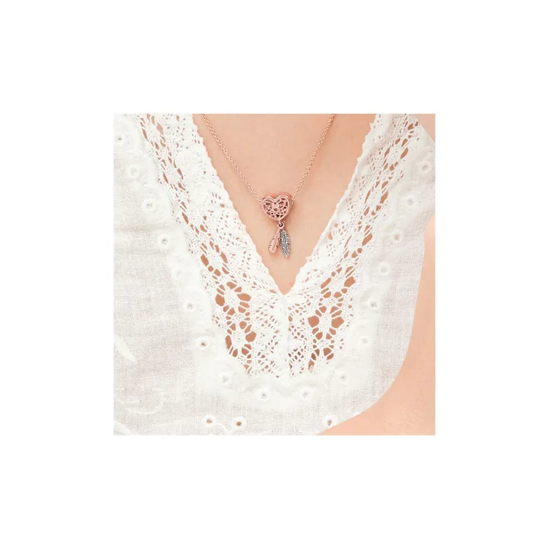 Pandora Necklaces Women's Rose Gold-3
