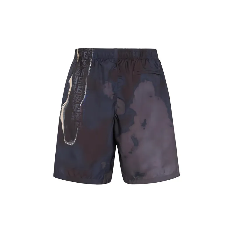 FENDI Casual Shorts Men's Dark Blue-1