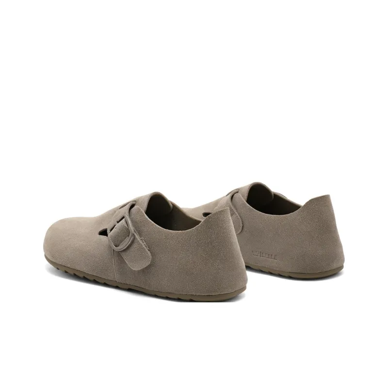 BELLE Casual Single Shoes 2.5cm Women's Dark Gray, Ecru, Gray, Brown-3