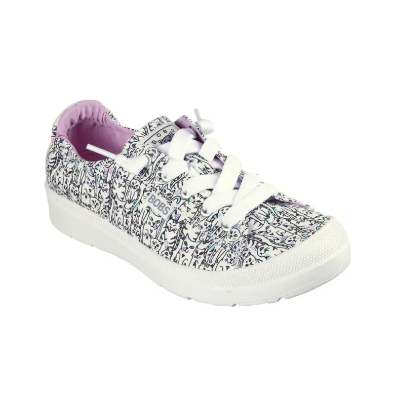 Skechers Anti Slip Wear Resistant Low Top Casual Shoes Women's White-2