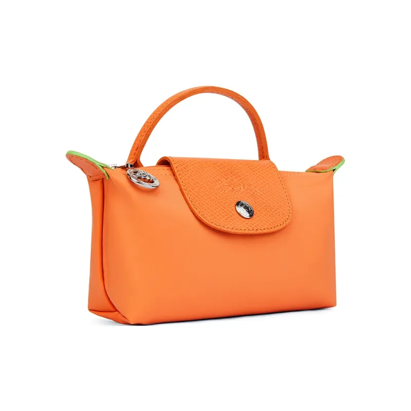 LONGCHAMP Le Pliage Green Canvas Dumpling Bag Handbags Small Size Women's Sand-2