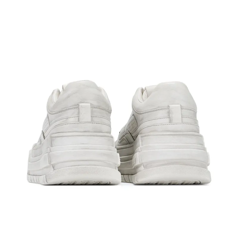 GG CC Skateboard Shoes Women's Low Top White/Ecru-3