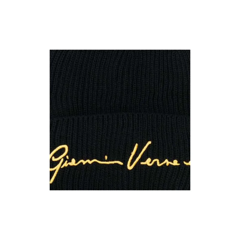 VERSACE Embroidered Logo Beanie-2