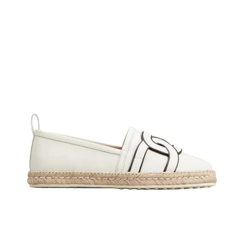 TOD'S Chain link print Espadrilles-1