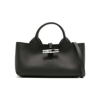 LONGCHAMP Roseau S Leather Tote Bag