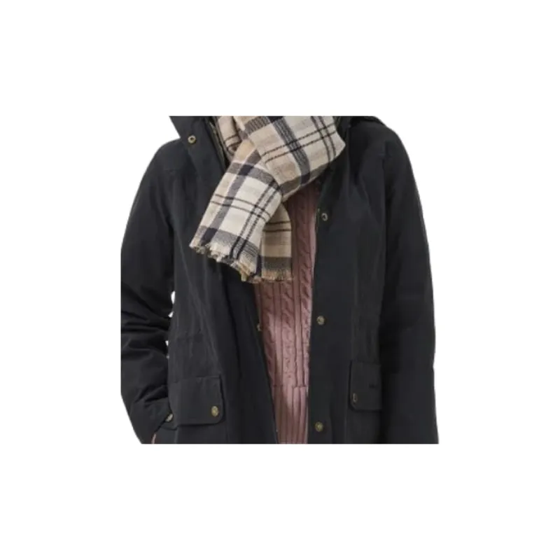 BARBOUR Knit Scarves Women's Beige-2