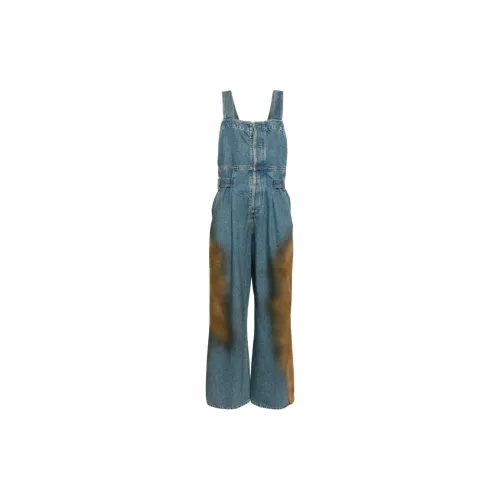 UMA WANG Overalls Women's Blue/Brown