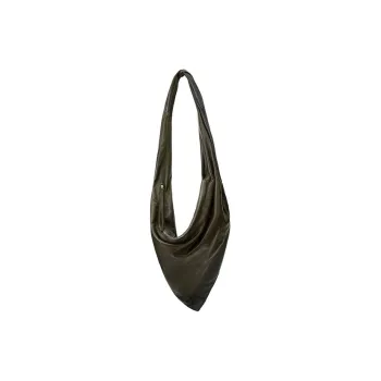Lemaire Smooth Nappa Leather Scarf Bag, Crossbody Bag, Shoulder Bag Men's Forest