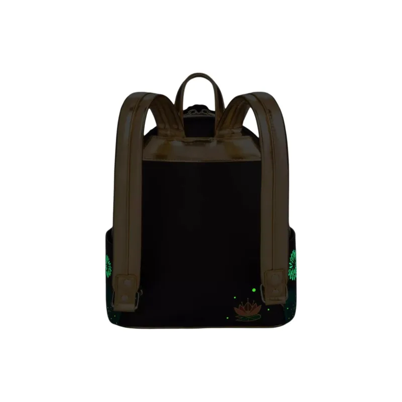Disney Bonded Polyurethane Backpack Mini Women's Green-3
